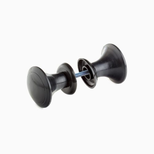 Ручка-кнопка РК-1 пластик большая (чёрная) г.Воронеж