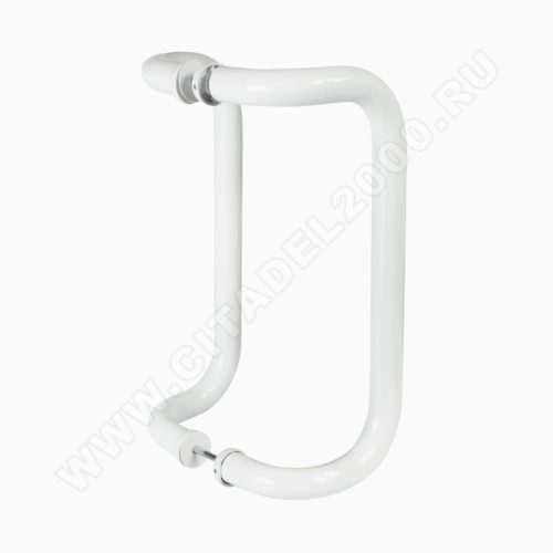 Ручка офисная скоба R=350 мм d=30 (9016) (белая)