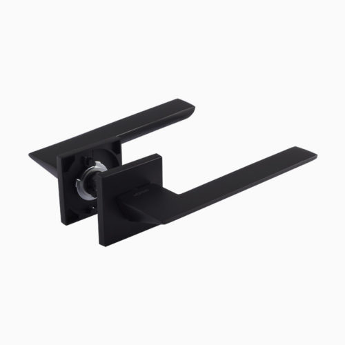 Н-М  Ручка дверная Slim 130К (чёрный)