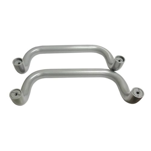 Ручка офисная скоба R=350 мм d=30 (9006) (серебро)