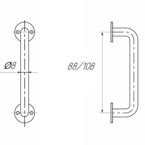 Ручка РСК-80 (белая)