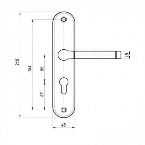 Комплект ручек-1 для 4-31, 4-32 70162 (чёрный жемчуг) г.Рязань