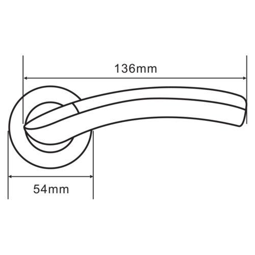 PALLADIUM Ручка Bruno SG/GP