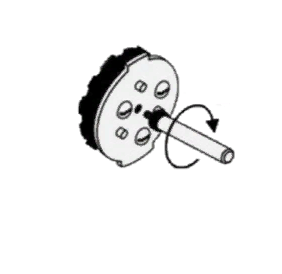 Сменный секрет (ротор) к замкам Гардиан 21.14, 25.14 (правый)