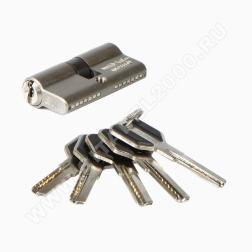 MSM Цилиндр перф. ключ-ключ , C 60 mm SN