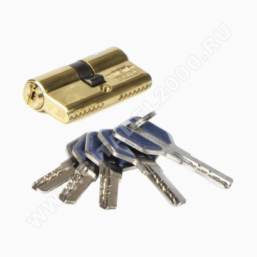 MSM Цилиндр перф. ключ-ключ , C 60 mm PB