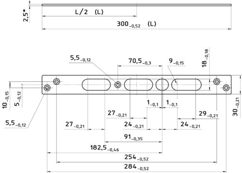 Ответная планка 17.4.002  Меттэм