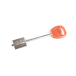 Заготовка ключа ЗК 202 Н-01 (к замкам 20-й серии, длинный) Гардиан