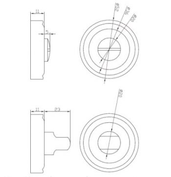 PALLADIUM Накладка K ET AB