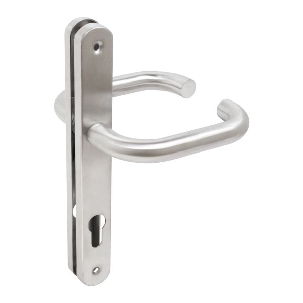 Булат Комплект ручек для узкопрофильных дверей РФ 85.30.09НС AISI 304 INOX Булат Комплект ручек для узкопрофильных дверей РФ 85.30.09НС AISI 304 INOX