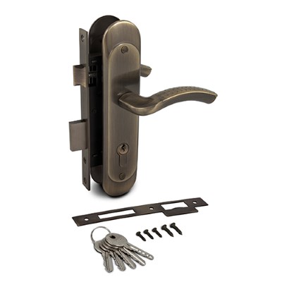 PALLADIUM Замок врезной ЗВ 1852 AB (бронза)