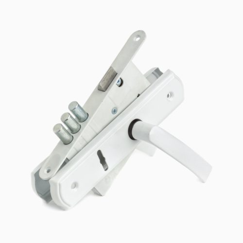 Замок врезной ЗВ9-4-1-4-14 (белый)