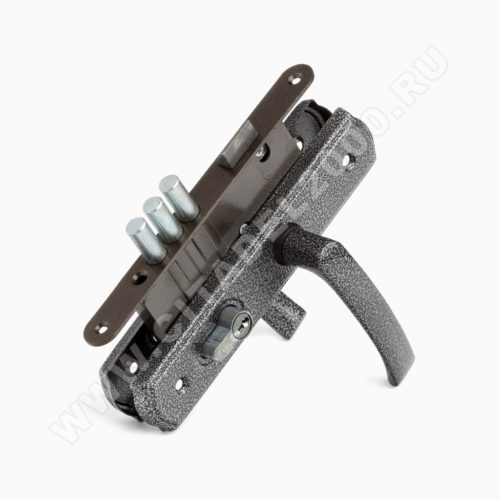 Замок врезной ЗВ4-1-8-10 (серебро)