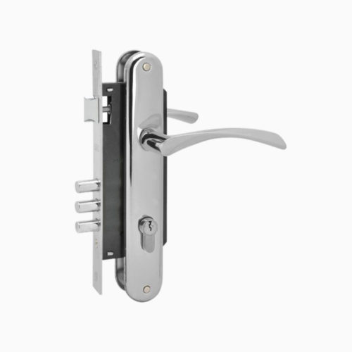 Н-М  Замок врезной N100-85 М (хром)