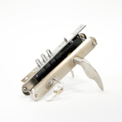 Н-М  Замок врезной N23-85 К (старая бронза) (40мм)