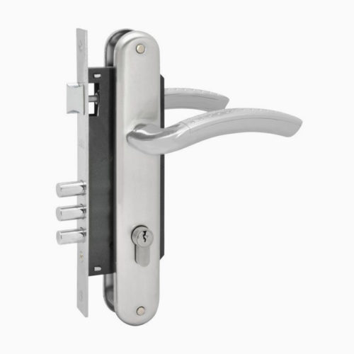 Н-М  Замок врезной N96-85 М (матовый хром)