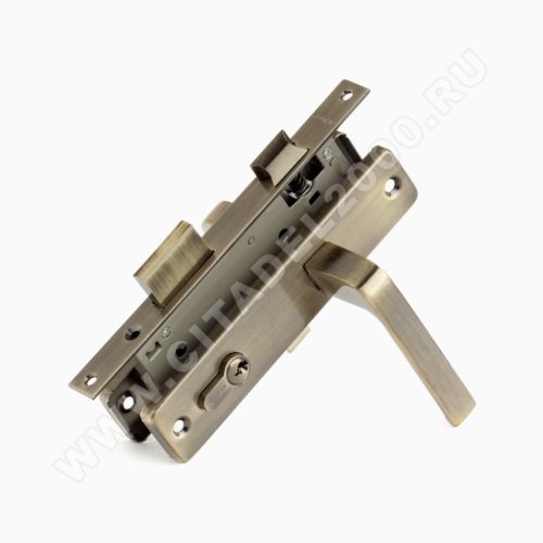 Аллюр  Замок врезной 126/1 АВ (ст.бронза)