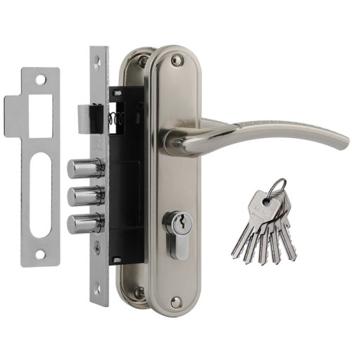 Н-М  Замок врезной 796А-61,5 мм (матовый никель)