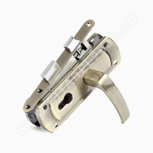 Аллюр  Замок врезной ЗВ 4-1/55А АВ (ст.бронза) автомат