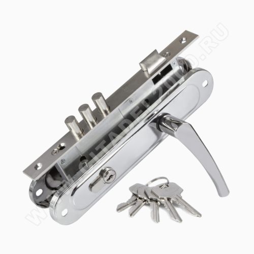 Замок врезной Зенит ЗВ 4-85.3 (хром) г.Димитровград