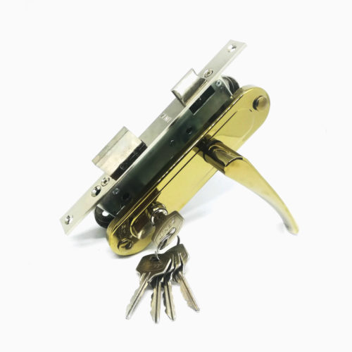 Замок врезной Зенит ЗВ 7-70.4 (золото-лак) г.Димитровград