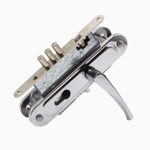 Замок врезной Зенит ЗВ 4.009/17 ПРОФИ (хром) г.Димитровград