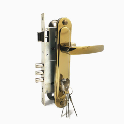 Замок врезной Зенит ЗВ 4-85.3-02 (золото-лак) г.Димитровград
