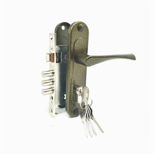 Замок врезной Зенит ЗВ 7-60.1(бронза) г.Димитровград