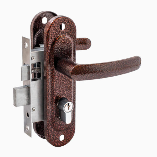 Замок врезной Зенит ЗВ 4-50.02 (медь) г.Димитровград