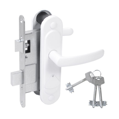 Замок врезной Абсолют ЗВ 9-2.08 (белый) г.Димитровград