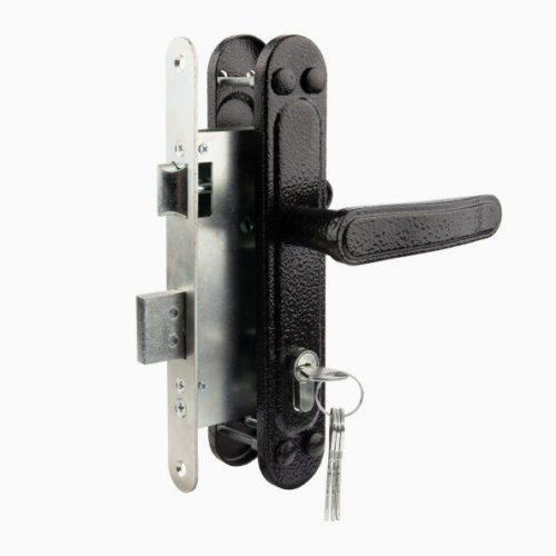 Замок врезной Зенит ЗВ 4-72.03 (медь) аналог ЗАЗ г.Димитровград (м/о 72мм)