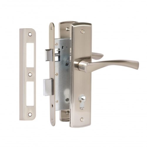 Замок врезной VETTORE 7255-2 SN (сатин)