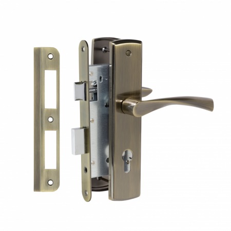 Замок врезной VETTORE 7255-2 AB (бронза)