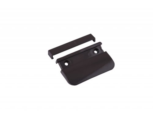 Обратная ручка для балконной двери ПВХ (коричневая) 8017