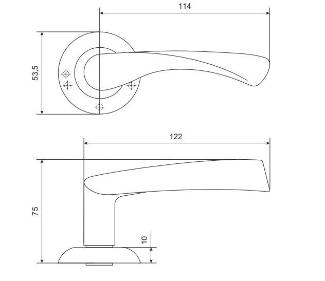 Ручка PALIDORE X10SB (матовое золото) Ручка PALIDORE X10SB (матовое золото)