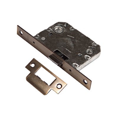 Защёлка дверная сантехническая, L 2070 AB (бронза)