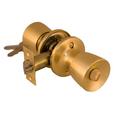 Защелка Arsenal 3091SB (мат. зол) ET (с ключом)