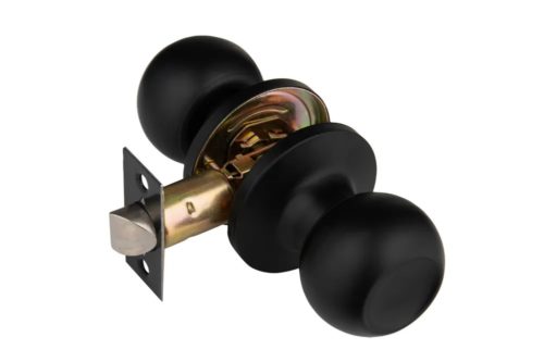 Защелка Arsenal 607 BLACK (чёрный) PS (межкомнатная)