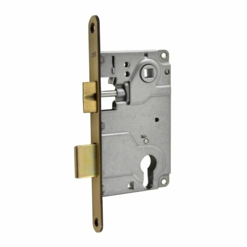 Замок врезной 9171 AB (бронза)