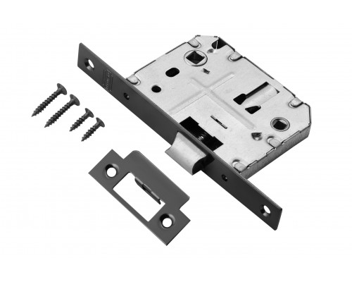 Защёлка дверная сантехническая, L 2070 BLACK (чёрный)