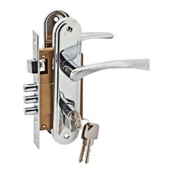 Замок врезной LH 7036-X11PC (хром)