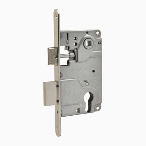 Н-М  Корпус замка 25-85 мм (хром) под цилиндр б/о