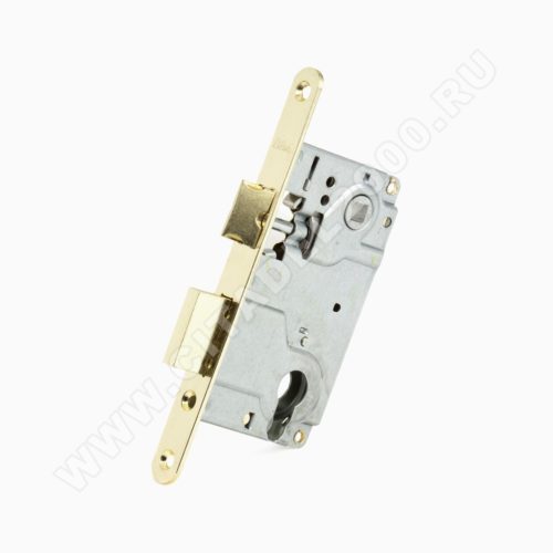 Н-М  Корпус замка 25-85 мм (золото) под цилиндр б/о