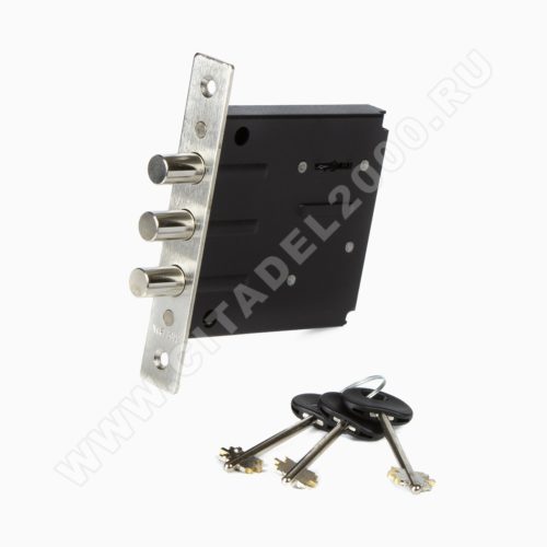 Замок врезной ЗВ8 842.0.0 (3 ключа) б/о  Меттэм