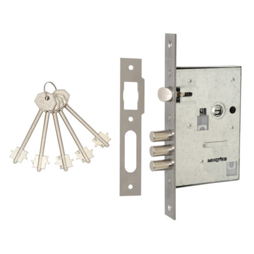 Замок врезной VETTORE 008 CP (хром)