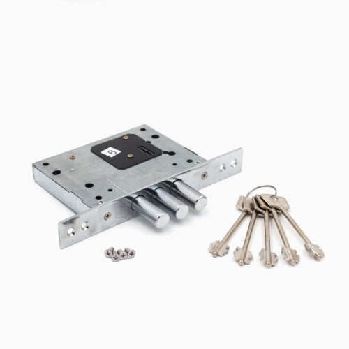 Замок ДК сувальдный 257L-3р.  Pandoor