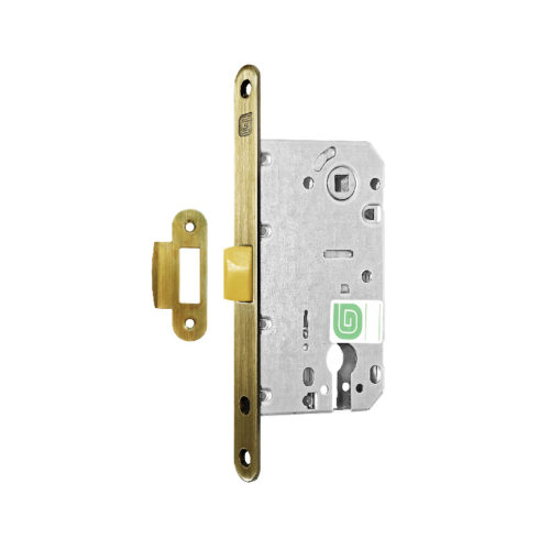 Замок врезной Гардиан  Soft 11 P - AB, пластиковый язык б/ц  (бронза античная)