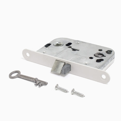 Аллюр  Корпус врезного замка под фиксатор 2014 WW (белый)