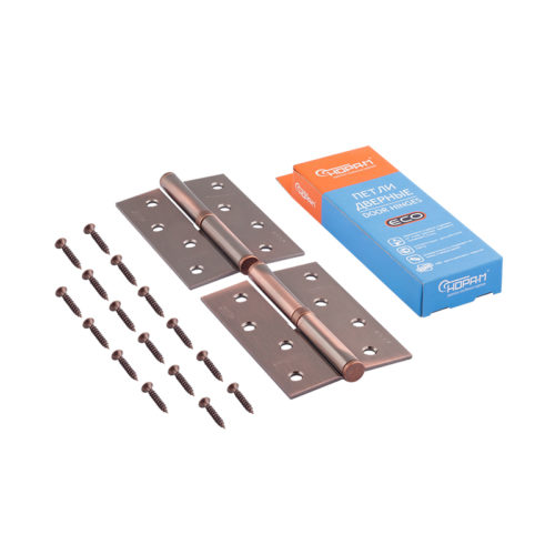 Н-М  Петля 750-4 -FHP-ECO (старая медь) - правая (100х70х2,5)