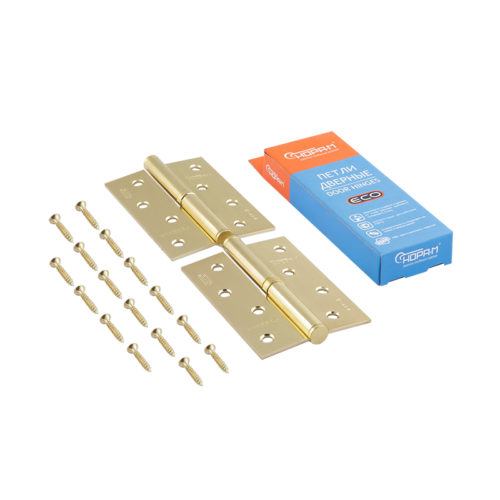 Н-М  Петля 750-4 -FHP-STD (матовое золото) - правая (100х70х2,5)